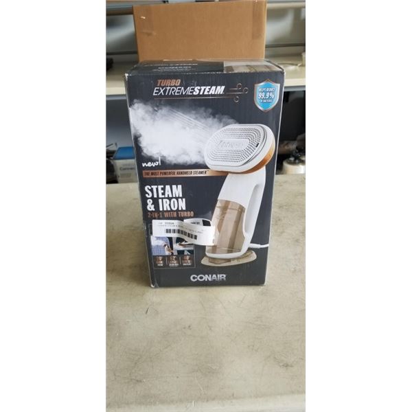 CONAIR STEAM & IRON 2 IN 1 WITH TURBO