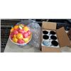 Image 1 : AS NEW VANCASSO 6 PIECE COFFEE MUG SET AND FRUIT BOWL WITH LID