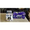 Image 1 : 18 PACK ALANI NU ENERGY DRINKS AND 18 PACK DYMATIZE HIGH PROTEIN SHAKES. A COUPLE MAY BE MISSING