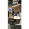 Image 1 : BOX OF LIFE SUPPLY AIR FILTERS AND A BEE KEEPING HAT