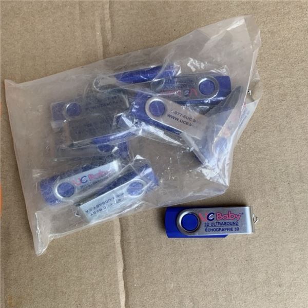 10 FOLDING USB FLASH DRIVES