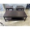 Image 1 : 3PC COFFEE TABLE SET