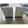 Image 4 : PAIR OF MICROFIBRE ACCENT CHAIRS