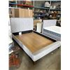 Image 2 : AS NEW AIDEN & IVY UPHOLSTERED QUEEN BEDFRAME, RETAIL $899
