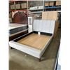 Image 3 : AS NEW AIDEN & IVY UPHOLSTERED QUEEN BEDFRAME, RETAIL $899