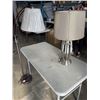 Image 1 : FLOOR LAMP AND TABLE LAMP