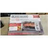 Image 3 : BLACK AND DECKER 4-SLICE AIR FRY TOASTER OVEN - TESTED WORKING, RETAIL $179
