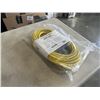 Image 2 : HEAVY DUTY 50 FT YELLOW LIGHTED EXTENSION CORD. 12AWG/3C