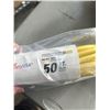 Image 3 : HEAVY DUTY 50 FT YELLOW LIGHTED EXTENSION CORD. 12AWG/3C