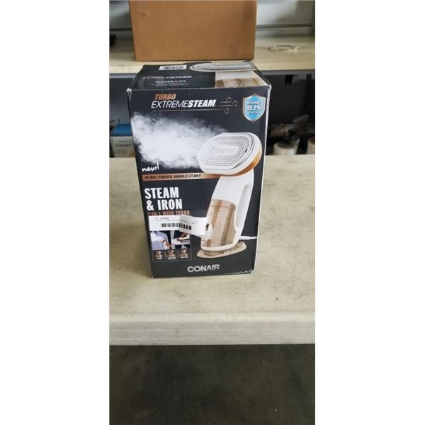 CONAIR STEAM & IRON 2 IN 1 WITH TURBO