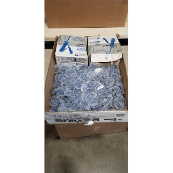 LARGE LOT OF NEW HOWARD LEIGHT DETECTABLE INDIVIDUALLY CASED EAR PROTECTION