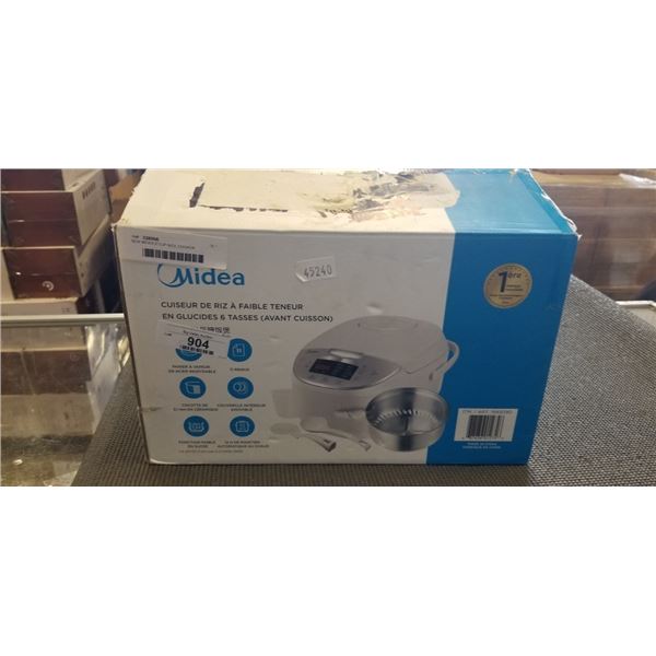 NEW MIDEA 6 CUP RICE COOKER