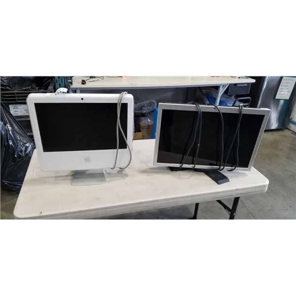 IMAC AND DELL MONITOR. FOR PARTS