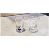 Image 3 : ASSORTED VINTAGE DRINKING GLASES, ART GLASS SHOOTERS ETC SETS OF 4, AND ASSORTED CHRISTMAS DECOR SOM