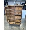 Image 2 : VINTAGE CEDAR LINED  OAK HIGHBOY DRESSER