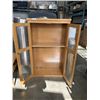 Image 3 : VINTAGE 2 DOOR DISPLAY CABINET 36 INCH WIDE 60 INCH TALL