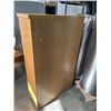 Image 4 : VINTAGE 2 DOOR DISPLAY CABINET 36 INCH WIDE 60 INCH TALL
