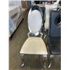 Image 2 : 3 ULTRA MODERN SIDE CHAIRS