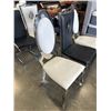 Image 3 : 3 ULTRA MODERN SIDE CHAIRS