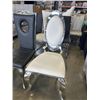 Image 4 : 3 ULTRA MODERN SIDE CHAIRS