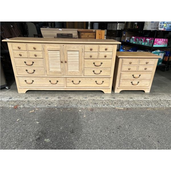 DREXEL HERITAGE DRESSER AND NIGHT STAND