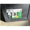 Image 3 : SET OF 4 VIGORO 22.5 INCH SYDNEY CHEVRON PLASTIC PLANTERS