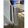 Image 3 : KINGSIZE GREY FABRIC PLATFORM BEDFRAME, COMPLETE