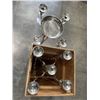 Image 2 : 2 LARGE CANDLEABRAS