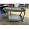 Image 1 : ROLLING PLASTIC SHOP CART