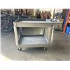 Image 3 : ROLLING PLASTIC SHOP CART