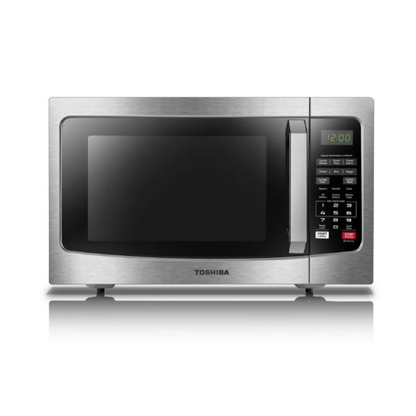 TOSHIBA 1.2 CU FT COUNTERTOP MICROWAVE - TESTED WORKING, RETAIL $199