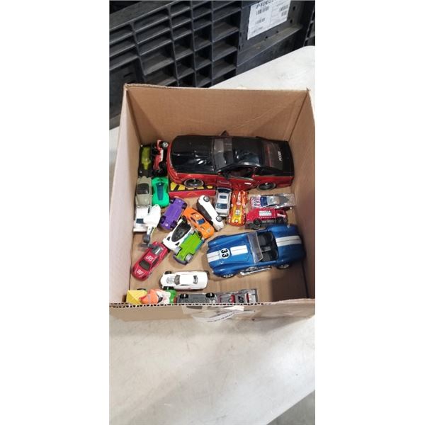 ASSORTED VINTAGE MODEL CARS AND TOY CARS