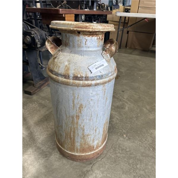 ANTIQUE 10 GALLON MILK JUG