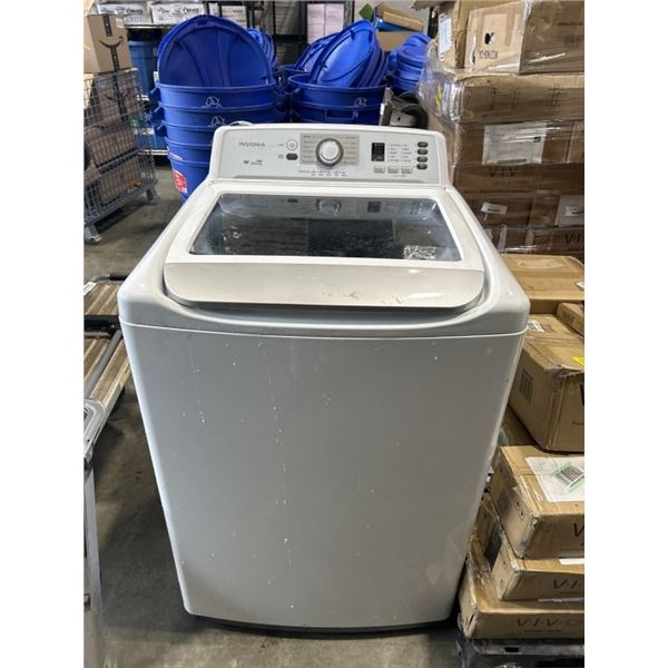 INSIGNIA HIGH EFFICIENCY WASHER, WORKING