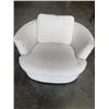 Image 1 : URBAN BARN BOUCLE SWIVEL LOUNGE CHAIR, 44 INCH WIDE 44 INCH DEEP