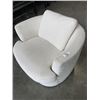 Image 2 : URBAN BARN BOUCLE SWIVEL LOUNGE CHAIR, 44 INCH WIDE 44 INCH DEEP