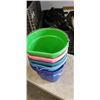 Image 2 : 5 HORSE WATER BUCKETS