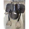Image 1 : COURBETTE ENGLISH SADDLE WITH STIRRUPS