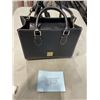 Image 1 : AS NEW DOONEY AND  BOURKE PURSE SAFFIANO JANINE 23 BLACK - MADE IN NORWALK W/ ORIGINAL CERTIFICATES,