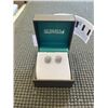 Image 1 : BRAND NEW NEVER WORN GENUINE DIAMOND STUDDED EARRINGS