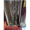 Image 4 : VINTAGE WOOD JEWELRY CASE W/ LOT OF JEWELRY CONTENTS