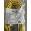 Image 3 : 75 FOOT HEAVY DUTY LIGHTED YELLOW EXTENSION CORD. 16AWG/3C