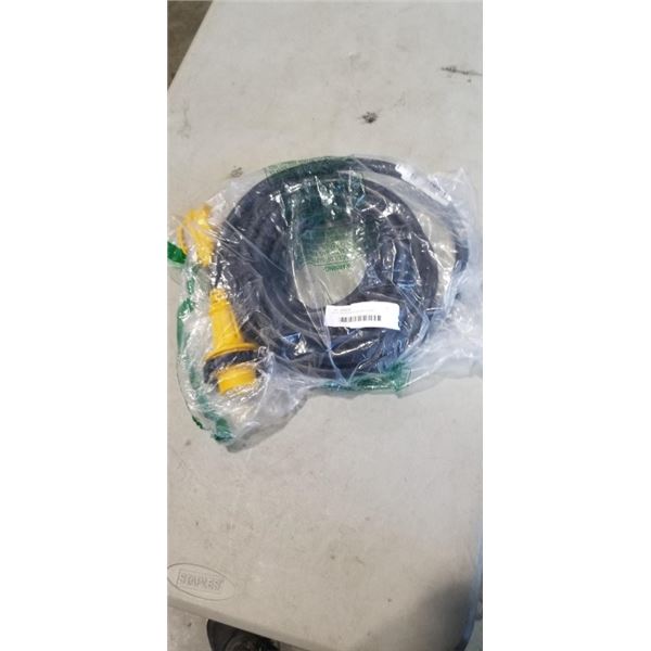 30 FT INDOOR/OUTDOOR 3-WIRE GROUNDED RV EXTENSION CORD.  10AWG/3C, 30 AMP, 125V/3750W