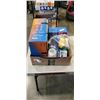 Image 1 : TRAY OF BETTER BOAT ITEMS INCLUDING TRAILER JACK + WHEEL, 25FT BOAT HOSE, 2 BOAT BLOWER HOSES, DECK 