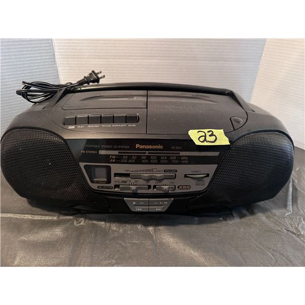 Panasonic ghetto blaster