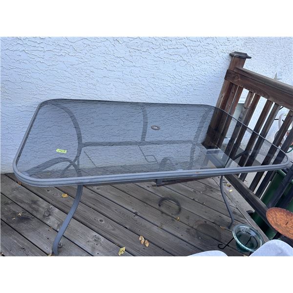 Patio table