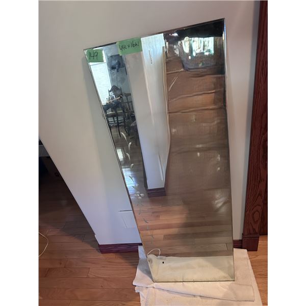 Mirror size 44" x 16"