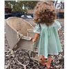 Image 7 : Genuine Shirley Temple Doll with Original Dress and Wicker Baby Carriage