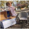 Image 7 : Mid-20th Century Doll Lot with Large Doll, Baby Doll, Wicker Pram, and Clothing Trunk