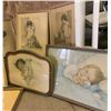 Image 2 : Framed Baby Prints, Vintage Sheet Music, Player Rolls & 78 RPM Records
